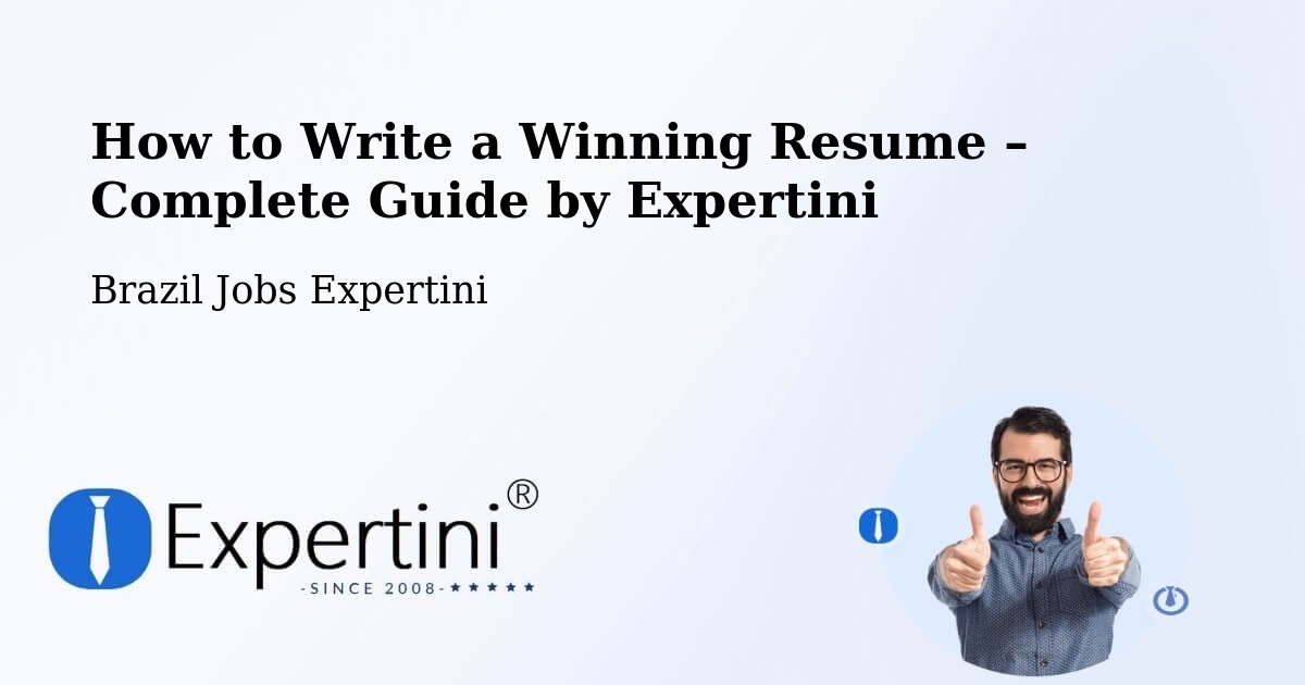 Resume Writing Guide for Job Seekers – Macau - Macau, Brazil Jobs Expertini